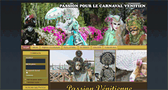 Desktop Screenshot of carnaval-venitien.com